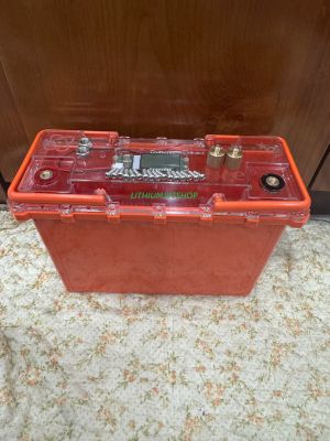Hộp kín nước 12V 45AH - 12 Cell 32140 (30AH-45AH) - Màu Cam