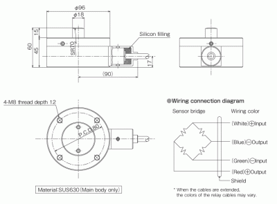 Environment-Poof Button Load Cell VLC-50KNG471M2