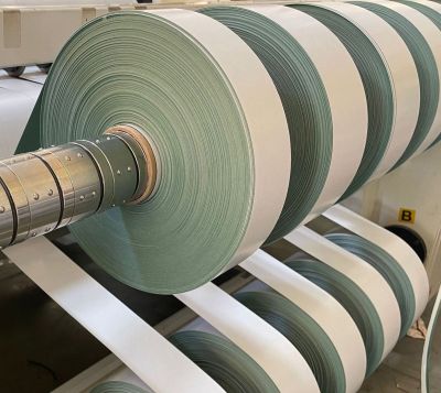 Giấy Gạo Cách Điện cuộn 65mmx 50m (Gạo Xanh keo 1 mặt)