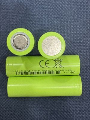 Pin Lithium 18650-2500mAH hàng nhập khẩu chính hãng có VAT