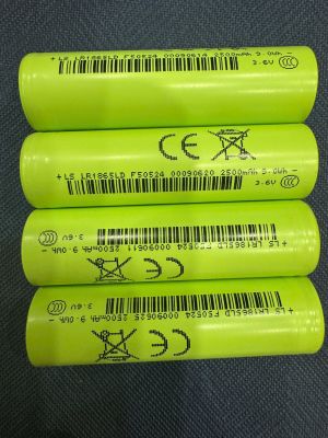 Pin Lithium 18650-2500mAH hàng nhập khẩu chính hãng có VAT